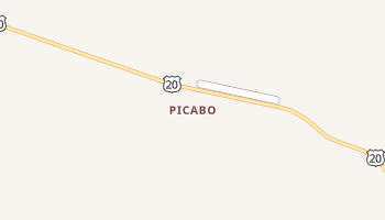 Picabo, Idaho map