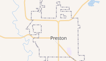 Preston, Idaho map