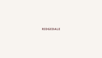 Ridgedale, Idaho map