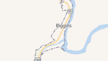 Riggins, Idaho map