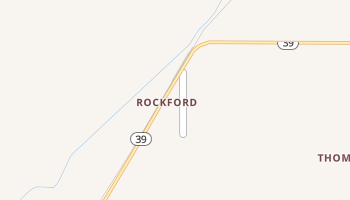 Rockford, Idaho map