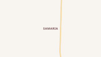 Samaria, Idaho map