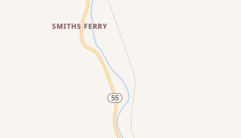 Smiths Ferry, Idaho map