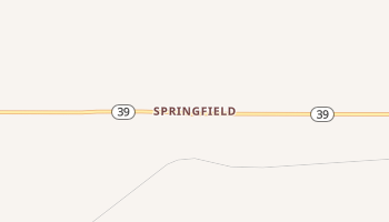 Springfield, Idaho map