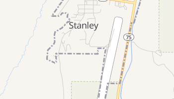 Stanley, Idaho map