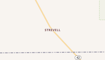 Strevell, Idaho map