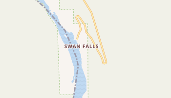Swan Falls, Idaho map