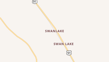 Swanlake, Idaho map