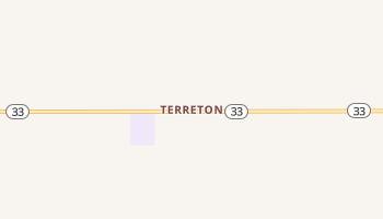 Terreton, Idaho map