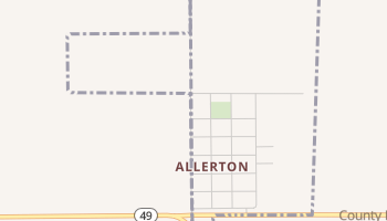 Allerton, Illinois map