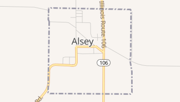 Alsey, Illinois map