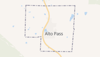 Alto Pass, Illinois map