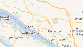 Alton, Illinois map