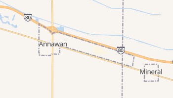 Annawan, Illinois map