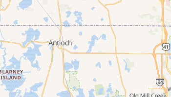 Antioch, Illinois map