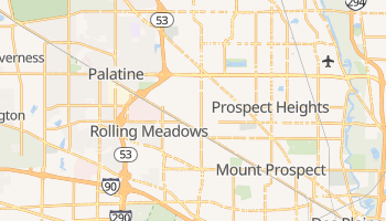 Arlington Heights, Illinois map