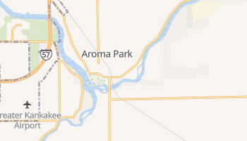 Aroma Park, Illinois map