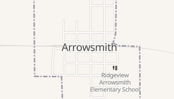 Arrowsmith, Illinois map