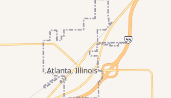 Atlanta, Illinois map