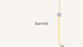 Barnhill, Illinois map