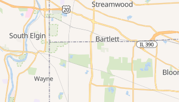 Bartlett, Illinois map
