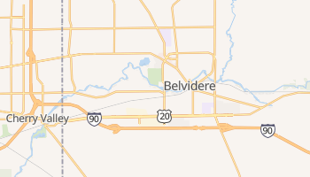 Belvidere, Illinois map
