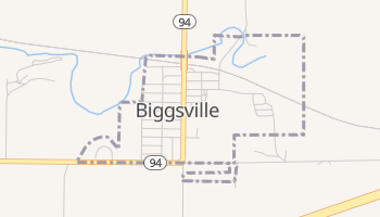 Biggsville, Illinois map