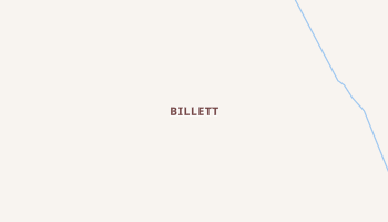 Billett, Illinois map