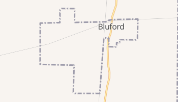 Bluford, Illinois map