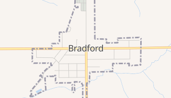 Bradford, Illinois map