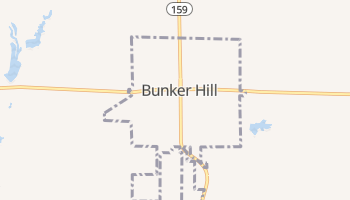 Bunker Hill, Illinois map