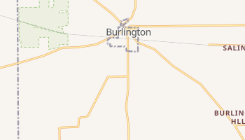 Burlington, Illinois map