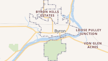 Byron, Illinois map
