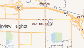 Capitol Oaks, Illinois map