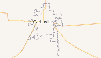 Carlinville, Illinois map