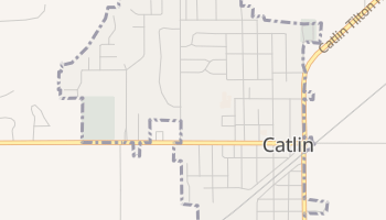Catlin, Illinois map