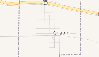 Chapin, Illinois map