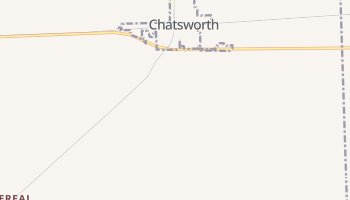 Chatsworth, Illinois map