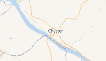 Chester, Illinois map