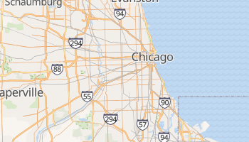 Chicago, Illinois map