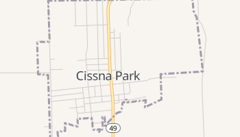Cissna Park, Illinois map
