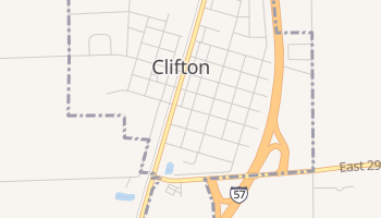 Clifton, Illinois map