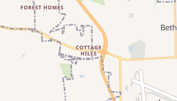 Cottage Hills, Illinois map