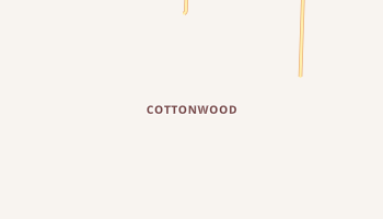 Cottonwood, Illinois map