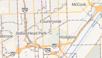 Countryside, Illinois map
