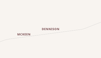 Dennison, Illinois map