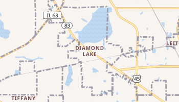 Diamond Lake, Illinois map