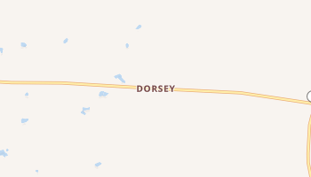 Dorsey, Illinois map