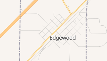 Edgewood, Illinois map
