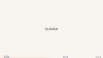 Eldena, Illinois map